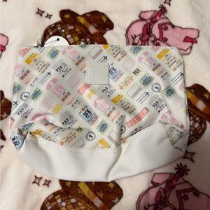 Tender Love & Carry Multicolor Travel Themed Cosmetic Bag